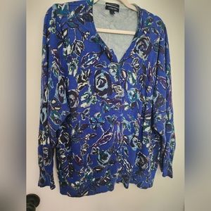 Lands End cardigan sweater 2x